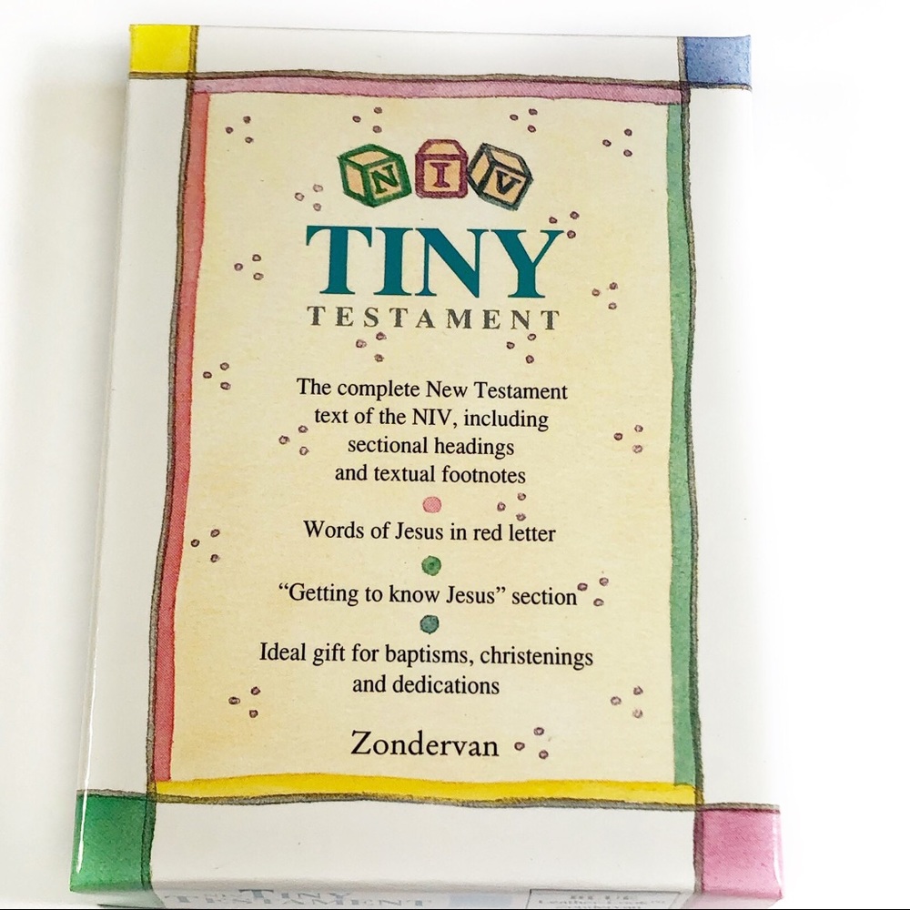 Tiny Testament Bible